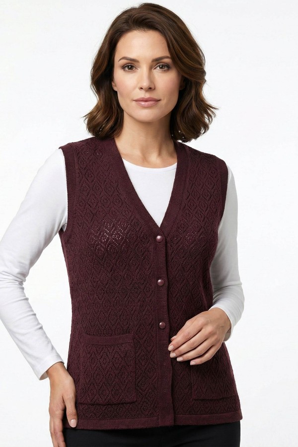 Triko Örme Yelek 5031-3