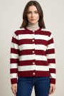 Çizgili Triko Ceket 2019-1