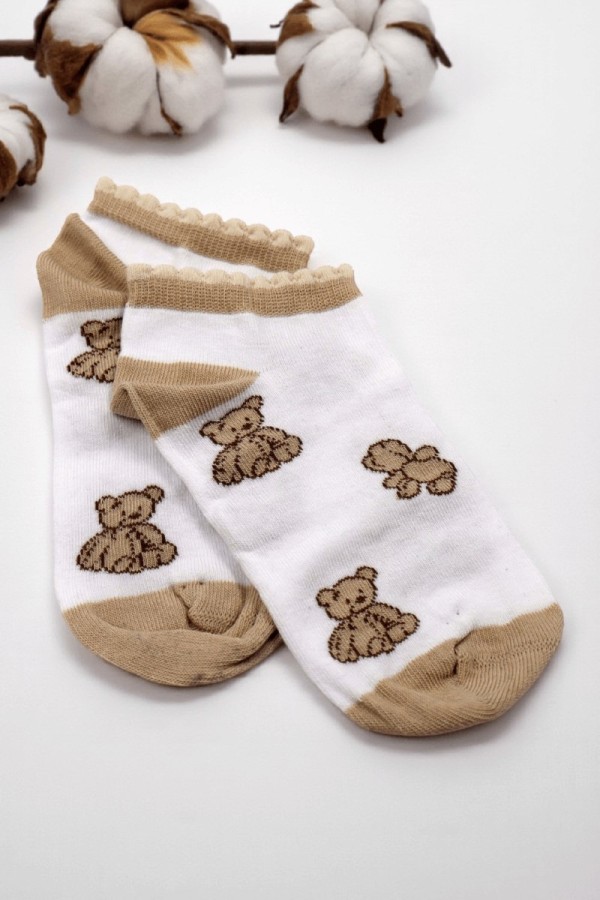 Dikişsiz Burun Kadın Patik Çorap (36-40) 9022-5