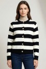 Çizgili Triko Ceket 2019-4