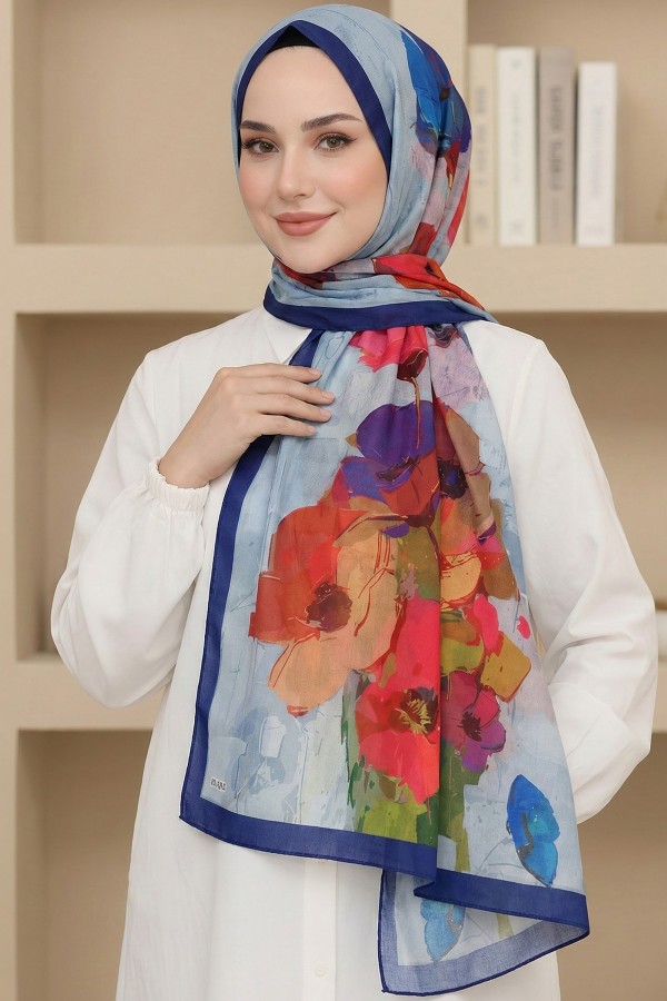 Organik Pamuk Soft Şal 6014-1