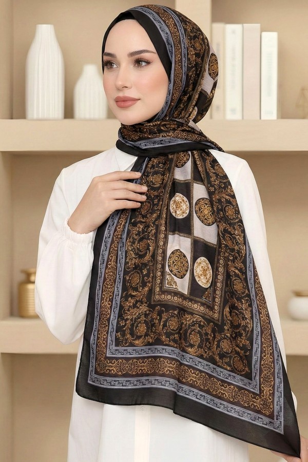 Organik Pamuk Soft Şal 6015-5