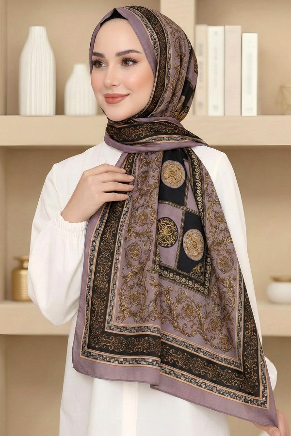 Organik Pamuk Soft Şal 6015-2