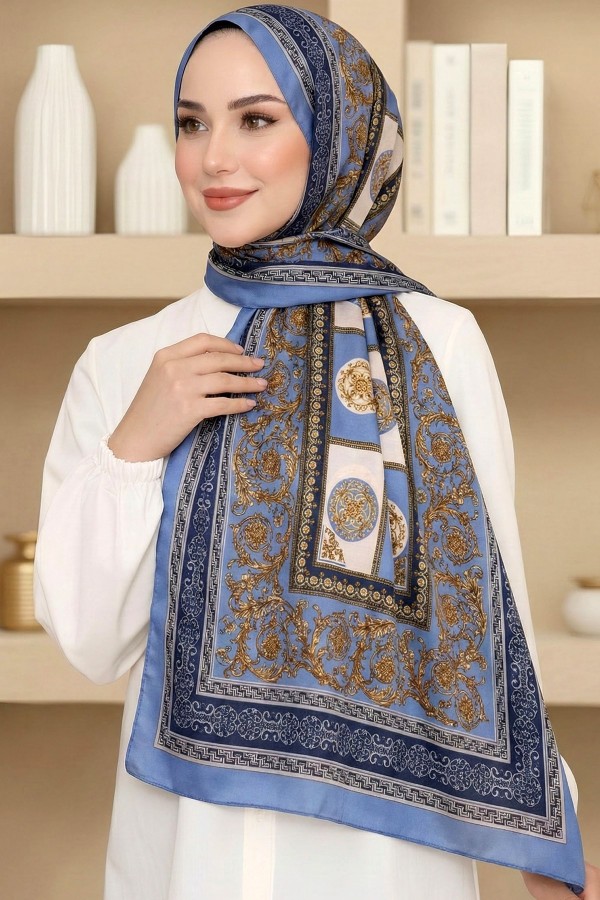 Organik Pamuk Soft Şal 6015-3