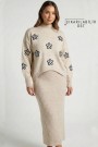 Çiçekli Triko Elbise 2026-2