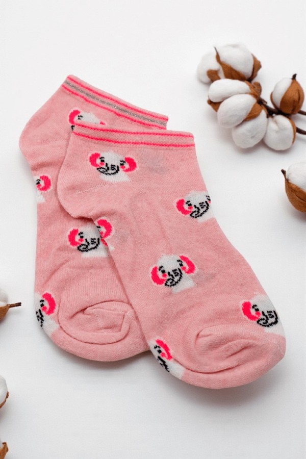 XGRİ POLO Kadın Patik Çorap (36-40) 9026-2