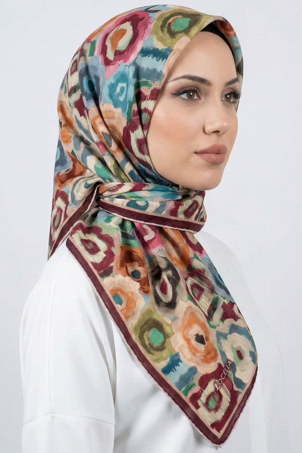 LOCELLA Organik Pamuk Soft Eşarp  6204-7