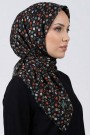 Eripek Desenli Flamlı Eşarp 6502-22