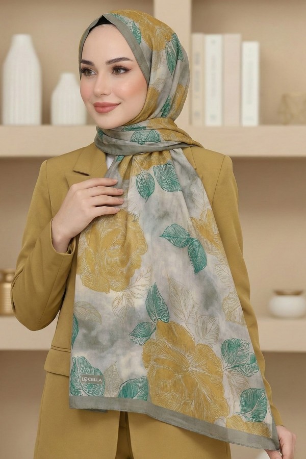 Locella Bambu Crush Şal 6019-2