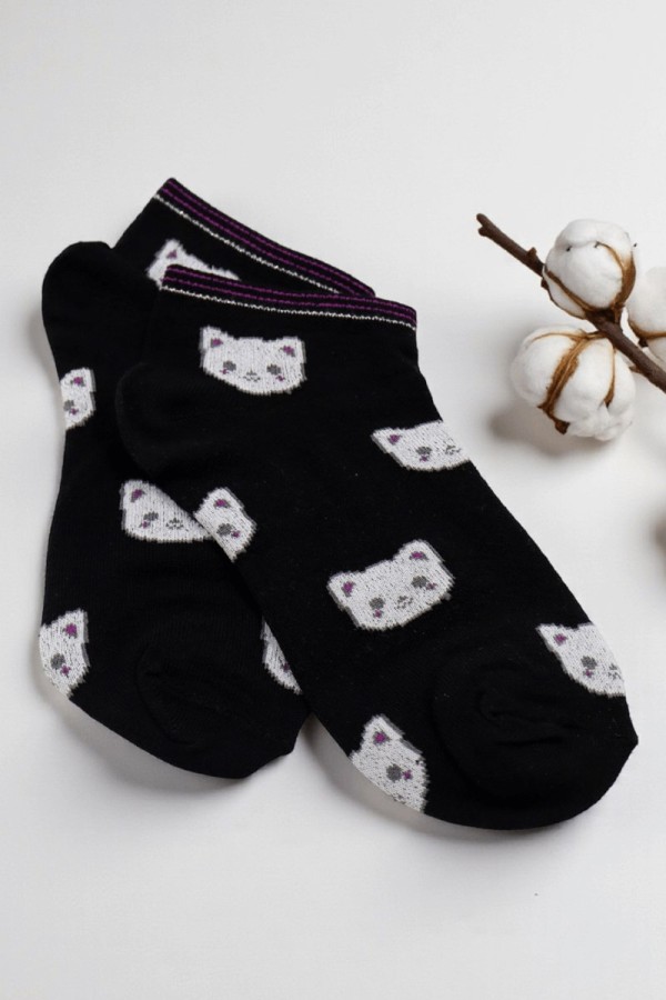 XGRİ POLO Kadın Patik Çorap (36-40) 9027-2