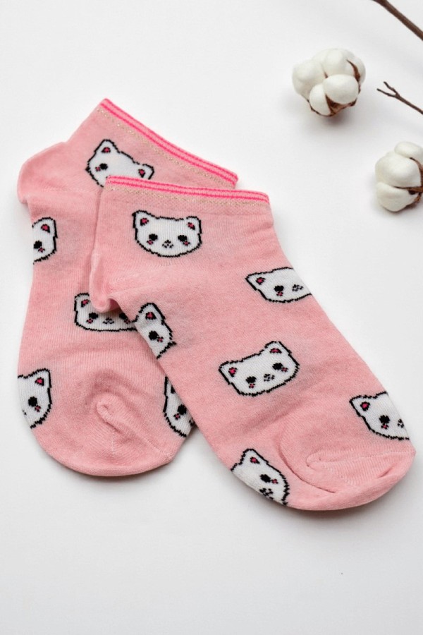 XGRİ POLO Kadın Patik Çorap (36-40) 9027-3