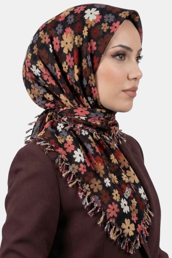 Boncuklu Desenli Yazma 6601-8