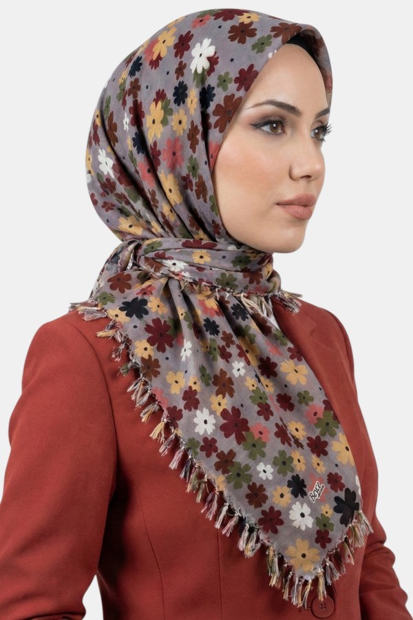 Boncuklu Desenli Yazma 6601-3