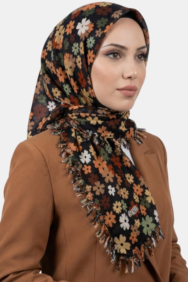 Boncuklu Desenli Yazma 6601-1