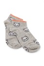XGRİ POLO Kadın Patik Çorap (36-40) 9027-4