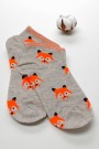 XGRİ POLO Kadın Patik Çorap (36-40) 9028-1