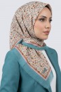 Sinem Desenli Flamlı Eşarp 6505-12