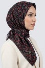 Desenli Flamlı Eşarp 6513-26