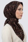 Desenli Flamlı Eşarp 6513-3