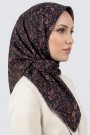 Desenli Flamlı Eşarp 6513-4
