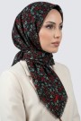 Desenli Flamlı Eşarp 6513-24