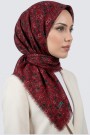 Desenli Flamlı Eşarp 6513-23