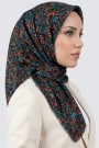 Desenli Flamlı Eşarp 6513-20