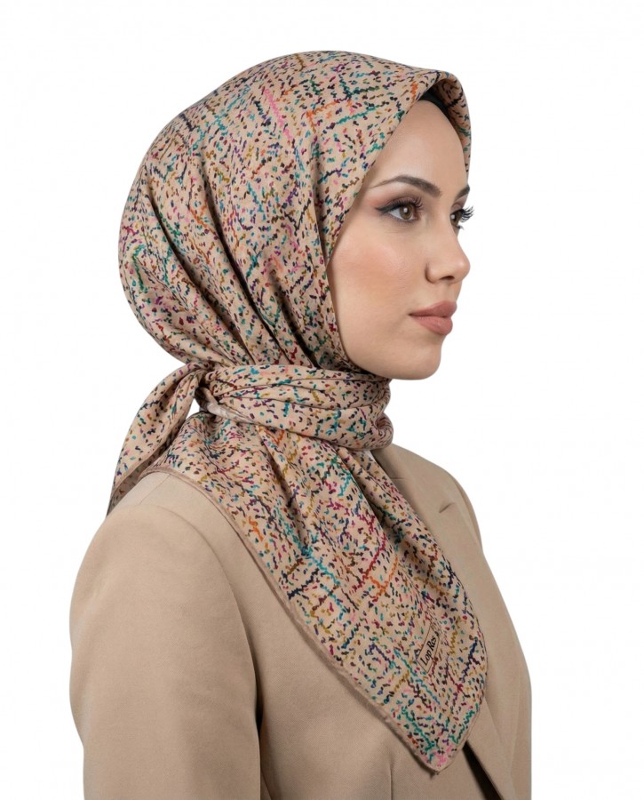 Lop'res Organik Pamuk Soft Eşarp  6208-11
