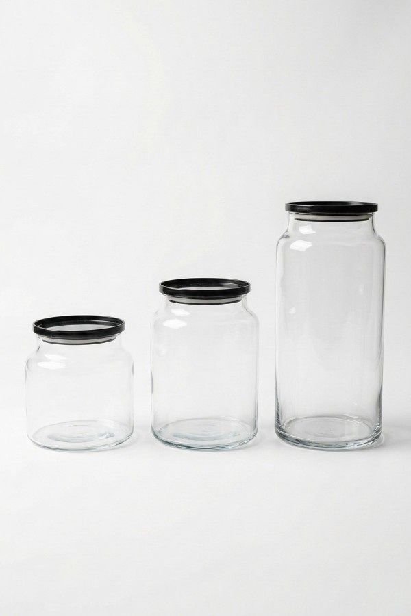 Çiftçiler 3'lü Cam Kavanoz Seti