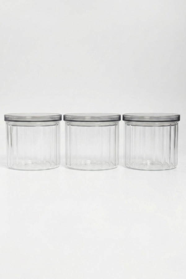 Buenos 3'lü Cam Saklama Kabı