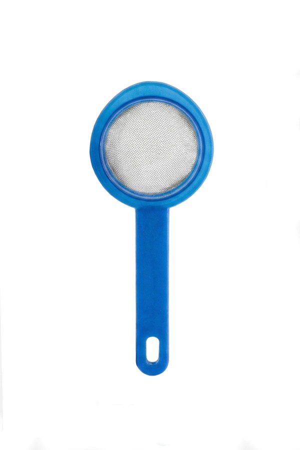 Dolly Paslanmaz Şeffaf Çay Süzgeci Mavi