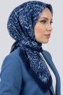 Viessa Leopar Desenli Flamlı Eşarp 6506-10