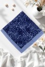 Viessa Leopar Desenli Flamlı Eşarp 6506-9