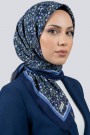 Desenli Flamlı Eşarp  6508-2