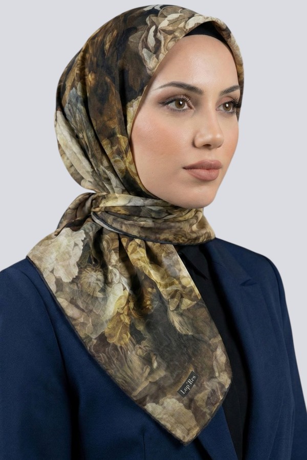 Lop'Res Organik Pamuk Soft Eşarp 6215-1