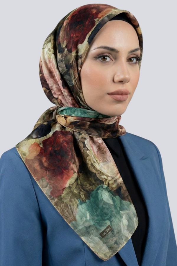 Lop'Res Organik Pamuk Soft Eşarp 6215-9