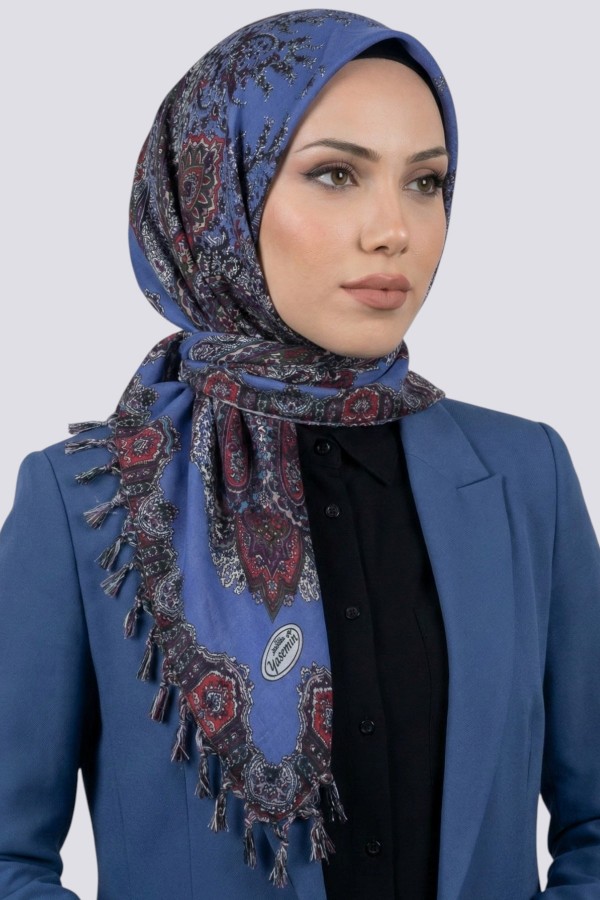 Desenli Çekme Boncuklu Yazma 6606-9