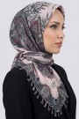Desenli Çekme Boncuklu Yazma 6606-10