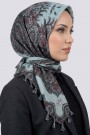 Desenli Çekme Boncuklu Yazma 6606-3