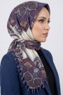 Desenli Çekme Boncuklu Yazma 6607-1