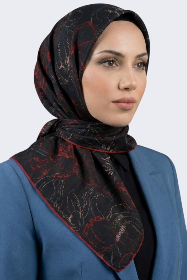 Lop'Res Organik Pamuk Soft Eşarp 6216-1