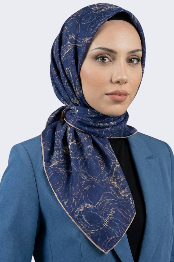 Lop'Res Organik Pamuk Soft Eşarp 6216-12