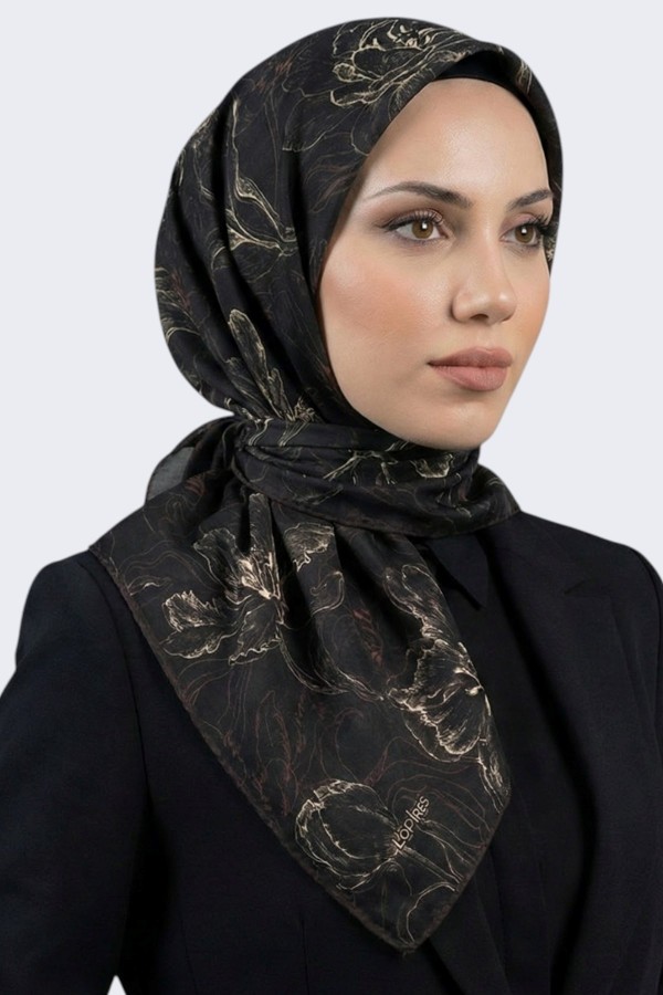 Lop'Res Organik Pamuk Soft Eşarp 6216-11