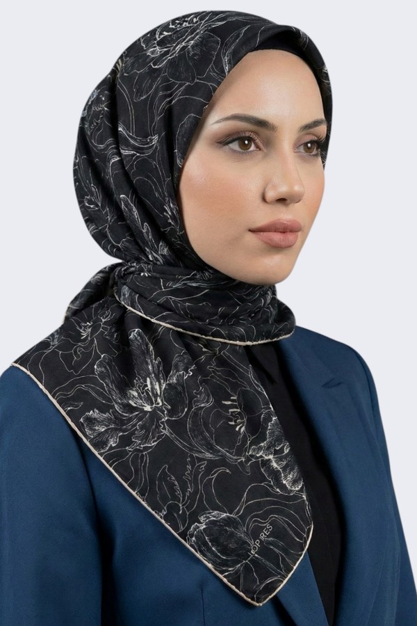 Lop'Res Organik Pamuk Soft Eşarp 6216-3