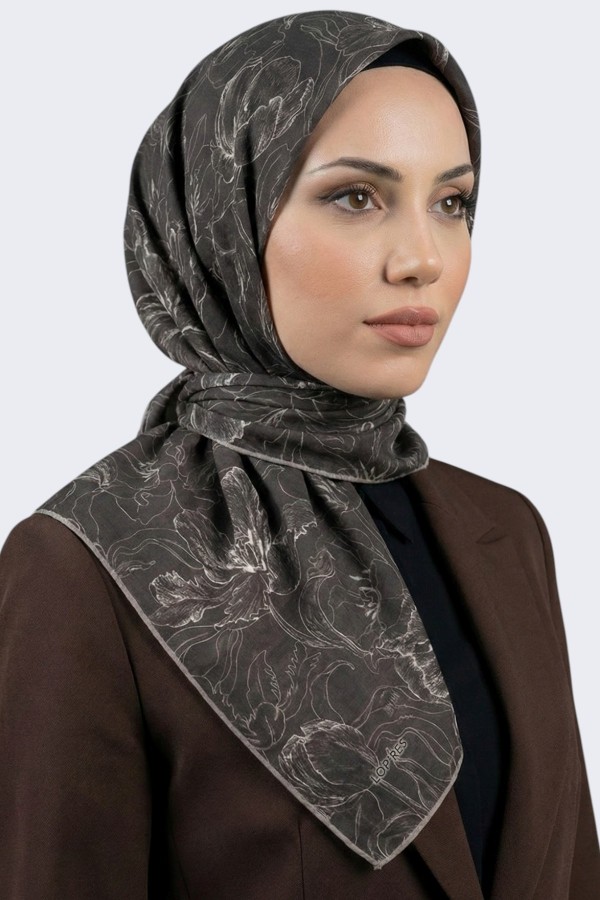 Lop'Res Organik Pamuk Soft Eşarp 6216-4