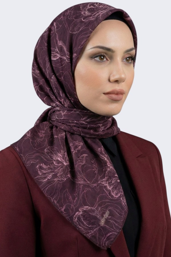 Lop'Res Organik Pamuk Soft Eşarp 6216-5