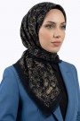 Desenli Flamlı Eşarp 6518-7