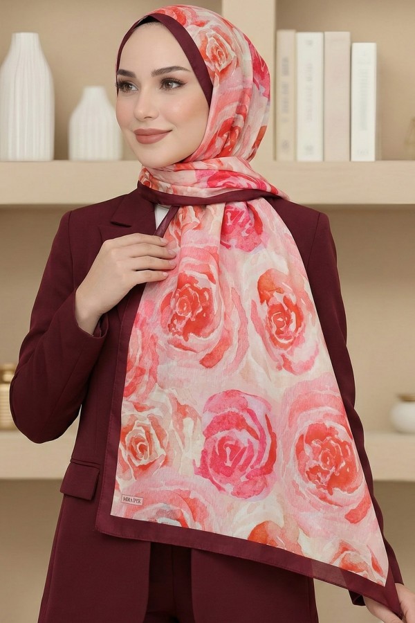Desenli Soft Şal 6027-4