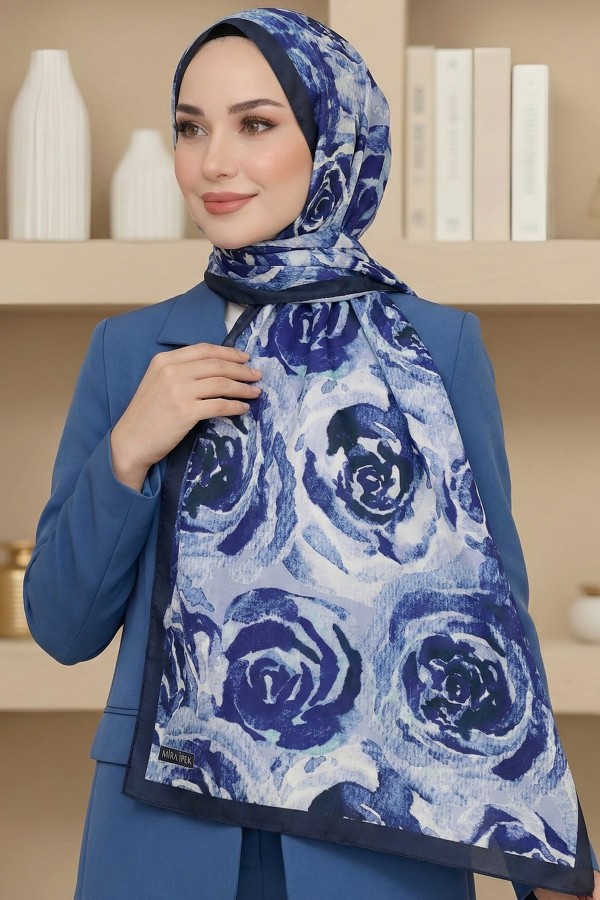 Desenli Soft Şal 6027-11