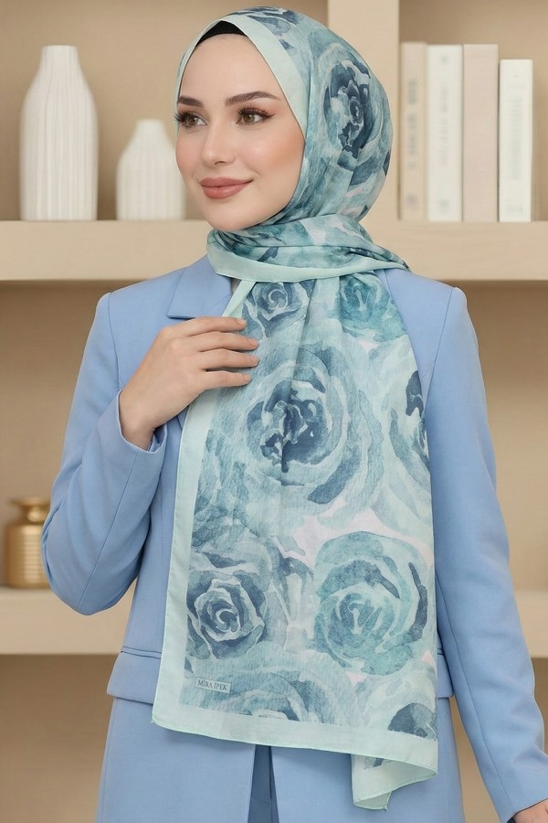 Desenli Soft Şal 6027-7